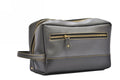 Personalized Dopp Kit- Washbag - Grey
