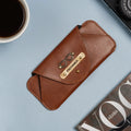Personalized Stylish Eyewear Case - Brown