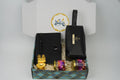 "Personalized Diwali Gift Hamper 10.0-BLACK✨ Nexon Gift Hamper – Flip Diary, Pen, Pouch, Laxmi Ganesh Metal Diya, Almond & Kaju Jars, Designer Box | Festive & Corporate Gifting 🎁