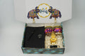 "Personalized Diwali Gift Hamper 3.0-BLACK✨ Nexon Flip Diary, Brass Pen, Metal Keychain, Laxmi Ji Diya, Shubh Labh Latkan, Kaju & Almond Jars, Designer Box | Festive & Corporate Gift Hamper 🎁