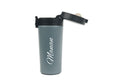 Personalized Stainless Steel Travel Mug-Grey
