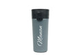 Personalized Stainless Steel Travel Mug-Grey