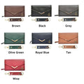 Default Charm Lady Wallet and Keychain - Grey