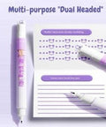 Double Head Roller Design Pen ( 8 Pieces )