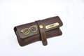 Personalized Pen & All in One Men's Combo (4 pcs) - Brown