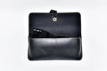 Classy Leather Customized  Frequent Traveller Combo (3 pcs) - Black