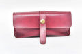Classy Leather Customized All in One Men's Combo (4 pcs) - Maroon