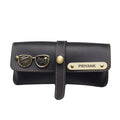 Personalized Nexon Leather Eyewear Case 1.0 - Black