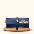 Personalized Nexon Leather Eyewear Case 1.0 - Royal Blue