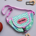 Your Gift Studio Frozen Print Kids Customised Sling Bag (Green)