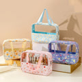 PVC Semi Transparent Big Travel Wash Bag ( 1pc )