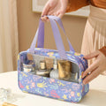 PVC Semi Transparent Big Travel Wash Bag ( 1pc )