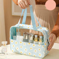 PVC Semi Transparent Big Travel Wash Bag ( 1pc )