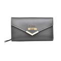 Classy Leather Customised Stylish Lady Wallet  (Black)
