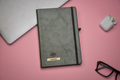 Classy Hardcover Diary + Classic Metal Pen - Green
