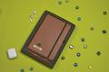 Classy Hardcover Diary + Classic Metal Pen - Tan