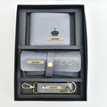 Classy Leather Customized Men's Combo (3 pcs) - Grey