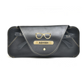 Personalized Stylish Eyewear Case - Black