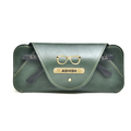 Personalized Stylish Eyewear Case - Olive Green