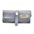 Classy Leather Customized Eyewear Case 1.0 - Grey