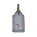 Classy Leather Customized Luggage Tag (Grey)