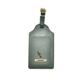 Classy Leather Customized Luggage Tag (Green)