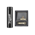 Personalized Bottle & Men's Combo (2 pcs) - Black