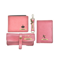 Classy Leather Customized All in One Men's Combo (4 pcs) - Peach