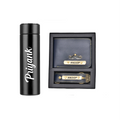 Personalized Bottle & Men's Combo (2 pcs) - Royal Blue