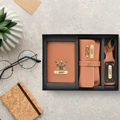 Personalized Frequent Traveller Combo (3 pcs) - Tan