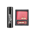 Personalized Bottle & Men's Combo (2 pcs) - Wine