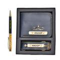 Personalized Pen & Men's Combo (2 pcs) - Royal Blue