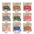 Classy Minimal Clutch + Classy Men's Wallet | Couple Gifts - Grey