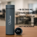 Personalized Temperature Bottle-GREY