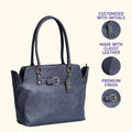 Classy Leather Customized Hand Bag 1.0 - Grey