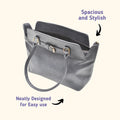 Classy Leather Customized Hand Bag 1.0 - Grey