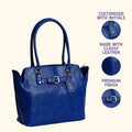 Classy Leather Customized Hand Bag 1.0 - Royal Blue