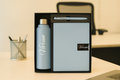 Nexon Dairy+ Classic Metal Pen+ Classic Stainless Steel Bottle -Blue