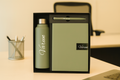 Nexon Diary+ Classic Metal Pen+ Classic Stainless Steel Bottle -Green