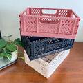 Storage Organizer Crates Foldable & Stackable ( 1pc )