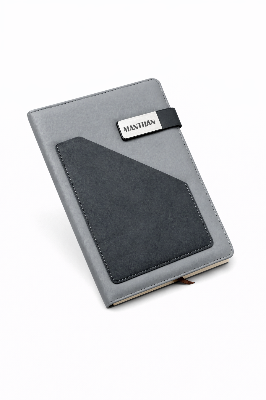 TERRALUXE DIARY-CHARCOAL BLACK GI-33