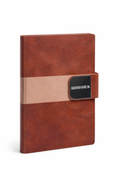 VELMONT EXECUTIVE DIARY-VINTAGE WALNUT A6-BROWN