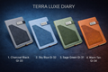 TERRALUXE DIARY-SAGE GREEN GI-31