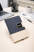 DUO TONE PRO DIARY-CHARCOAL LVORY GI-36