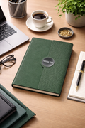 BOARDROOM CLASSIC DIARY-REQAL OLIVE AI-GREEN