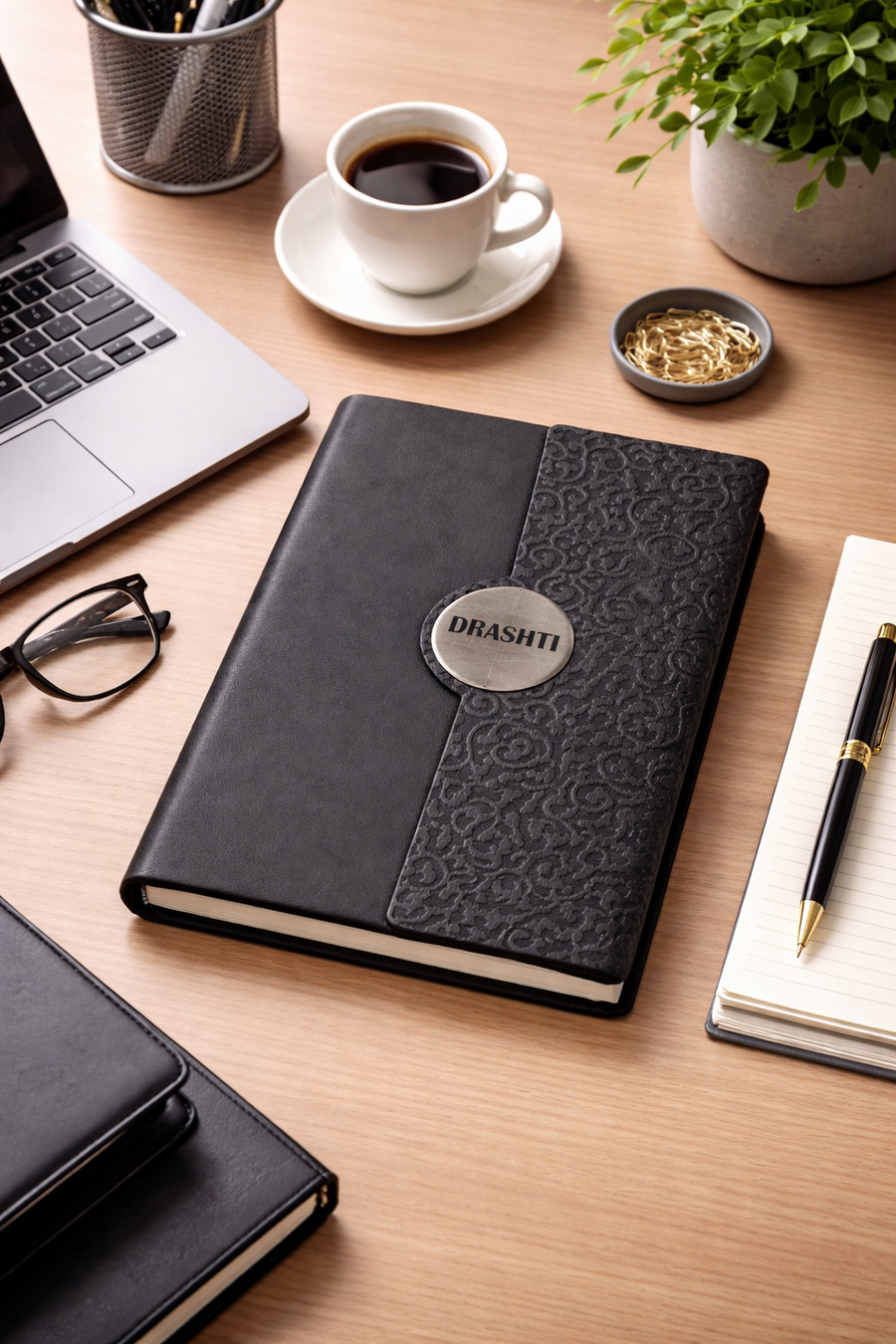 BOARDROOM CLASSIC DIARY-MIDNIGHT SIGNATURE AI-BLACK
