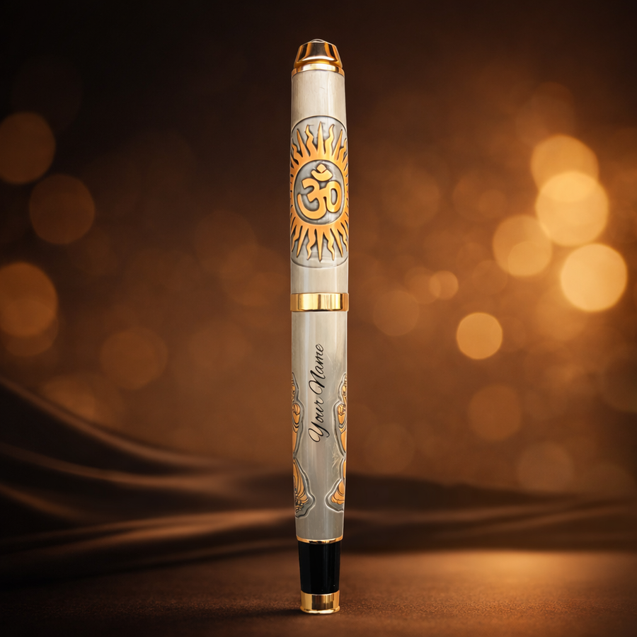 DIVINE AURA-GANESHA GOLD LUXERY PEN