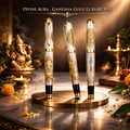 DIVINE AURA-GANESHA GOLD LUXERY PEN