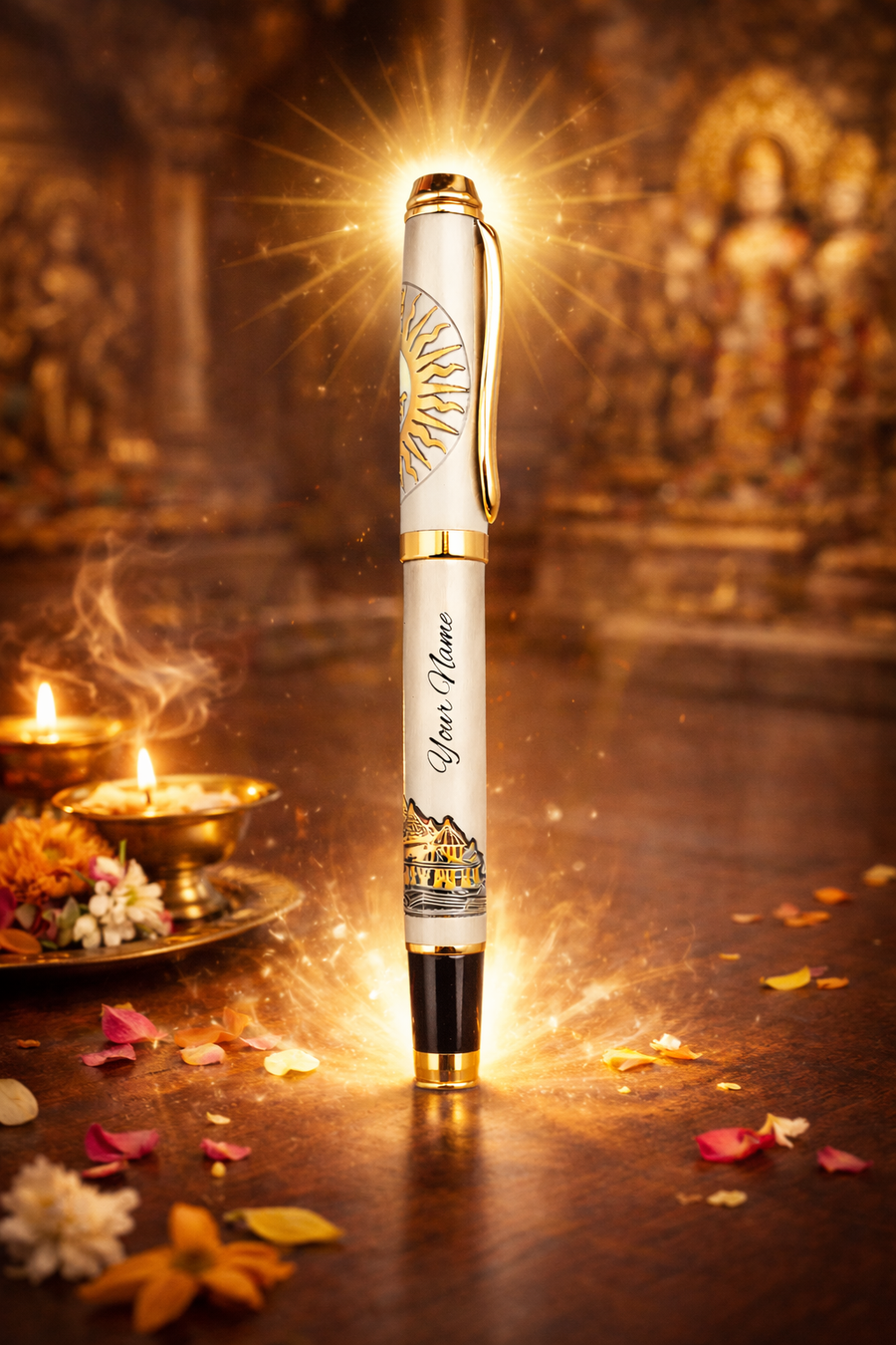 JAI SHREE RAAM GOLDEN PEN