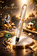 JAI SHREE KRISHNA GOLDAN PEN
